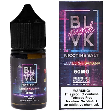 Salt - BLVK - Iced Banana Berry - 30ml