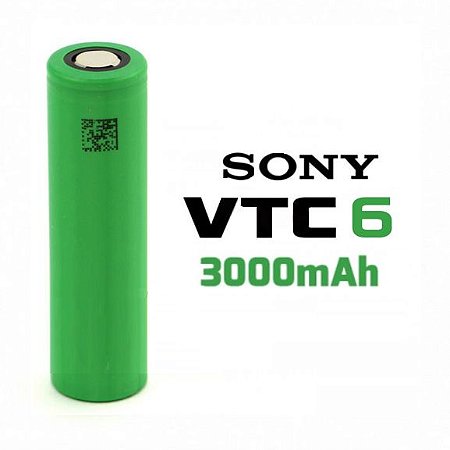 Bateria - Sony - VTC6 - 18650 - 3000mah - 15A