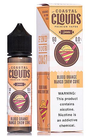 Coastal Clouds Blood Orange Mango Snow Cone 60ml