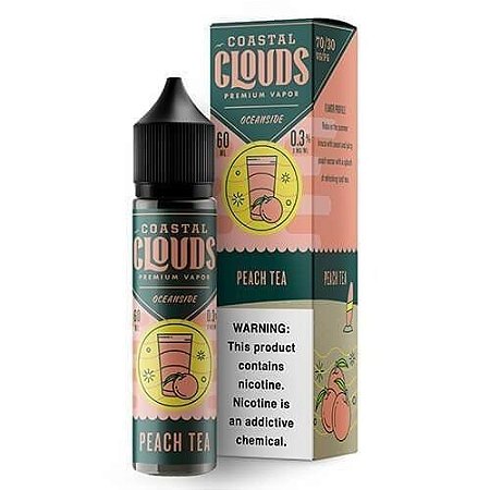 Coastal Clouds Peach Tea 60ml