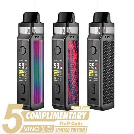 VooPoo Vinci X Pod Edição especial com 5 coils