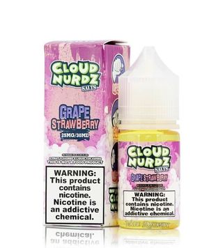 Cloud Nurdz Salt Grape Strawberry 30ml
