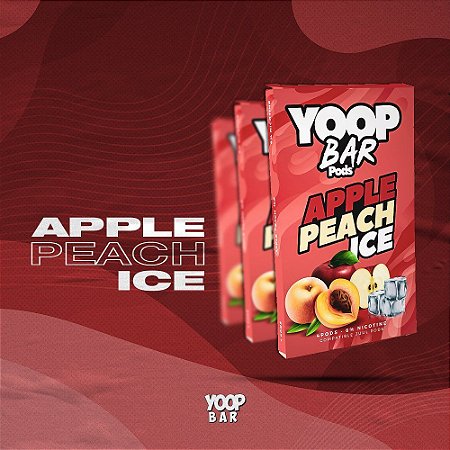 Mr Yoop Bar Pods Apple Peach Ice p/ JUUL