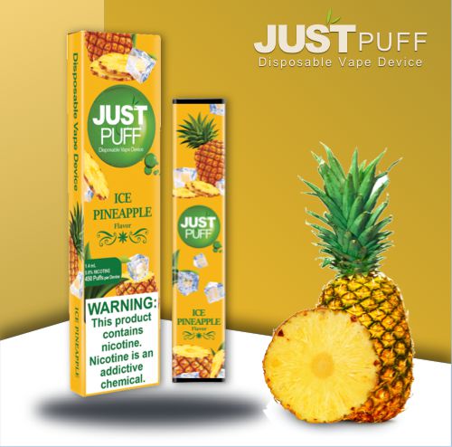 Descartavel - JustPuff - Ice Pineapple - 450 pus