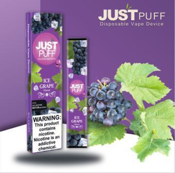 Descartavel - JustPuff - Ice Grape - 450 puffs