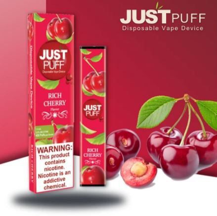 Descartavel - JustPuff - Rich Cherry - 450 puffs