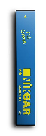 Descartavel - STIG - NikBar Lemon Ice - 5% mg - 300 puffs