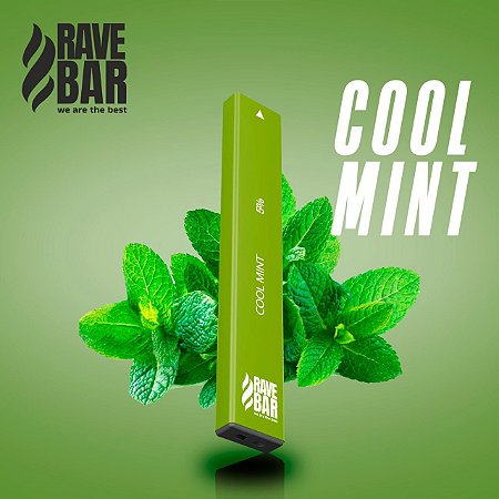 Descartavel - Rave Bar - Cool Mint - 5% mg - 400 puffs