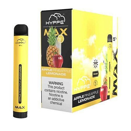 Descartavel - Hyppe Max - Apple Pineapple Lemonade - 1600 puffs