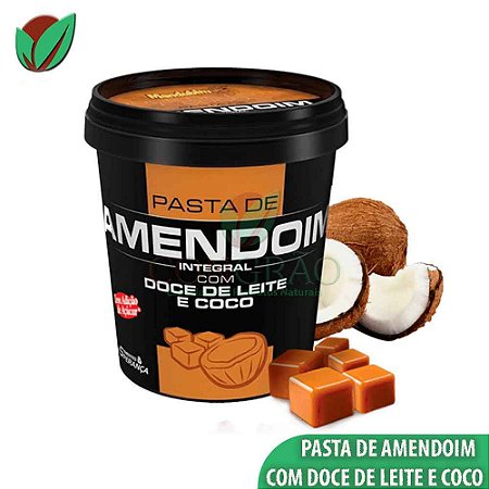 Pasta de Amendoim com Doce de Leite e Coco - Congrão - Loja Online