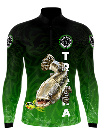 Camisa de pesca Traíra Verde