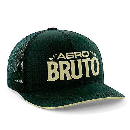 Boné Agro Bruto - Logo Verde