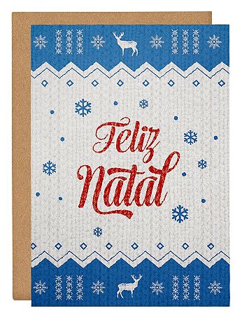 Cartão Natal Suéter