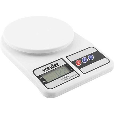 Balança digital de precisão até 10kg - Vonder