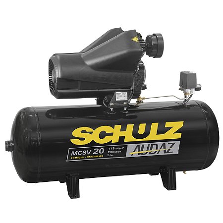 Compressor de Pistão Audaz MCSV 20/200 MT - Schulz