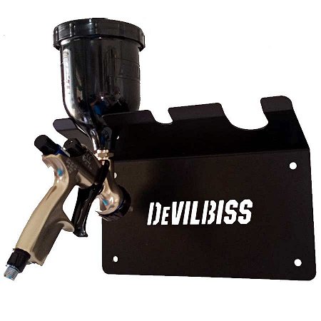 Suporte Devilbiss para até Três Pistolas de Pintura - GFV-100W - Devilbiss