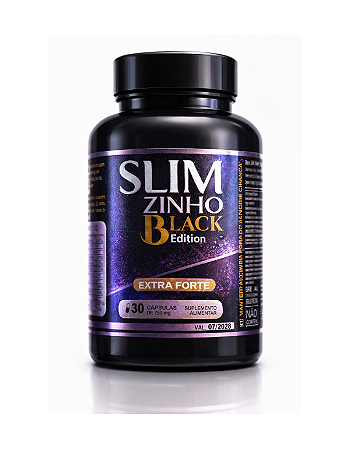 Slimzinho Black Edition Roxinho 30 Dias Novo
