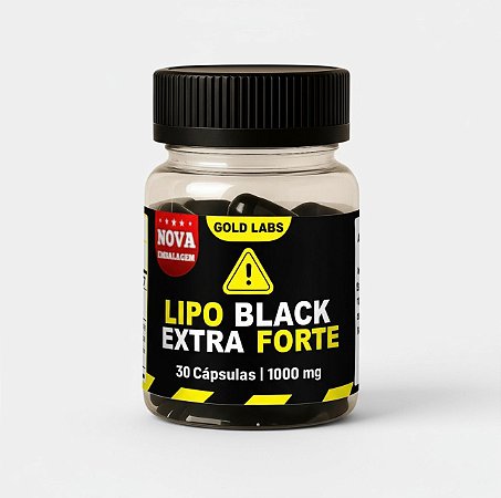 Lipo Black Extra Forte 30 cápsulas