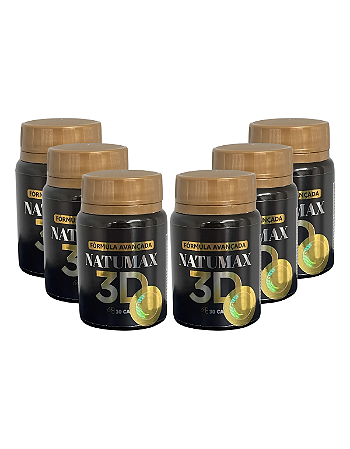 KIT NATUMAX 3D (06 FRASCOS)