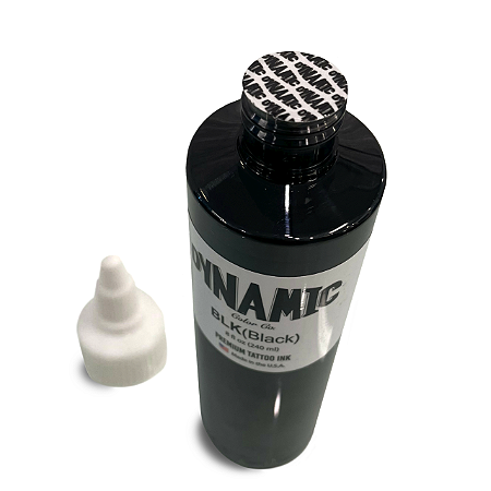 Dynamic Black 240ml Ink (USA Import) – Skullair Tattoo Supplies