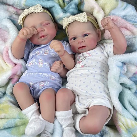 Bebe Reborn Realista Gemeas