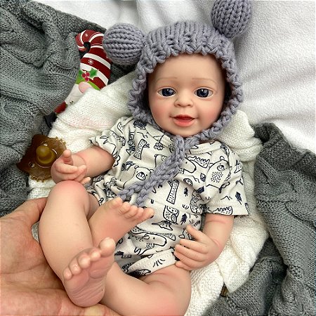 Bebê Reborn Vicente Macio e Molinho