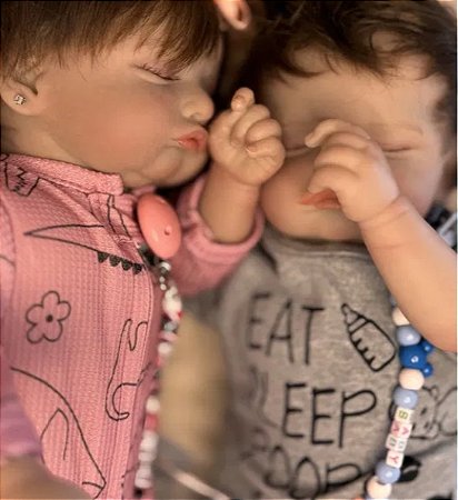 Bebê Reborn Casal de Gemeos