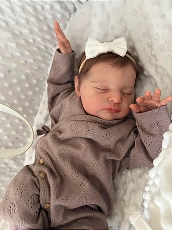 Bebê Reborn Recem Nascida Melani