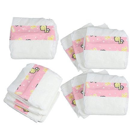 Kit 10 Fraldas Para Bebê Reborn