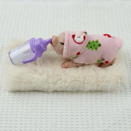 Porquinho Reborn - Silicone Sólido