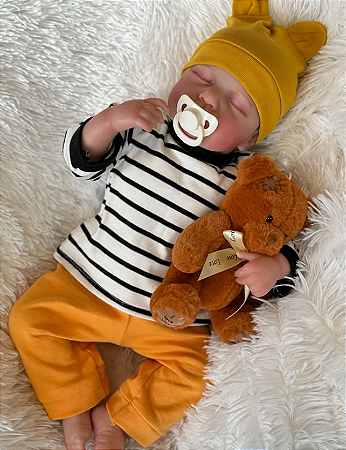 Bebê Reborn Menino Ruan Realista