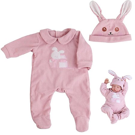 Roupa Para Boneca Bebê Reborn 40 a 50 cm