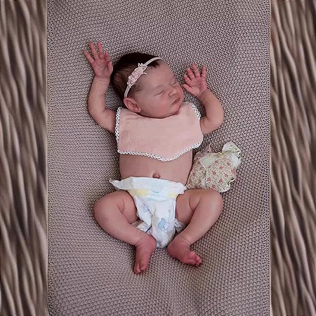 Bebê Reborn Menina Realista Lily