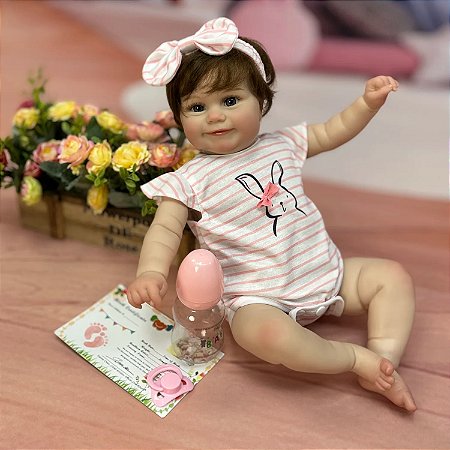 Bebê Reborn Menina Realista Leticia