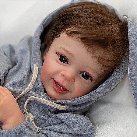Bebê Reborn Menino Luiz Felipe