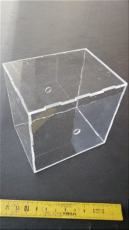 Caixa de Acrílico para abelha Marmelada 11 C x 8,4 L x 10,7 A cm - 1 unidade