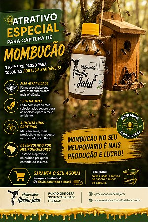 Atrativo para capturas - específico para MOMBUCÃO - 250 ml