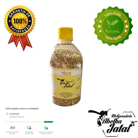 Pólen apícola - desidratado - 330g
