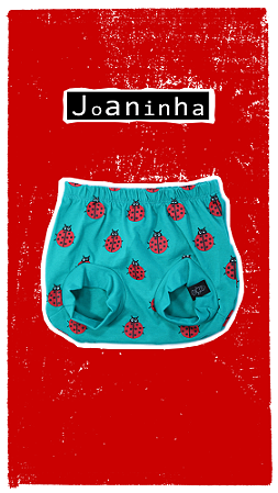 tapa fralda joaninha