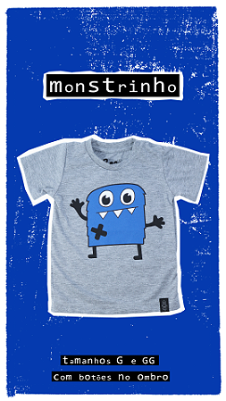 t-shirt monstrinho