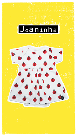 vestido body joaninha