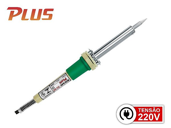 Ferro De Soldar Hikari Plus Sc-60 50w Profissional - 220V