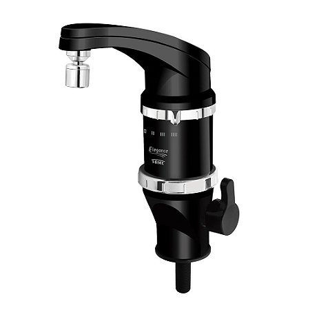 Torneira Elétrica Bancada Fame Elegance 4t Preta 220v 5400w