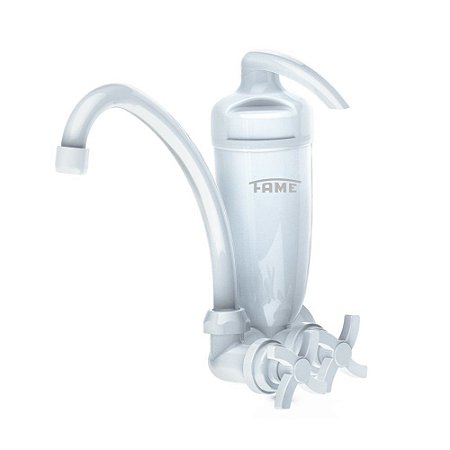 Torneira Com Filtro Branca Pia Cozinha Acquafam Fame + Refil