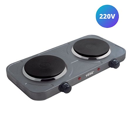 Fogão Elétrico Com 2 Pratos Cooktop Mesa 220v 2000w Fame