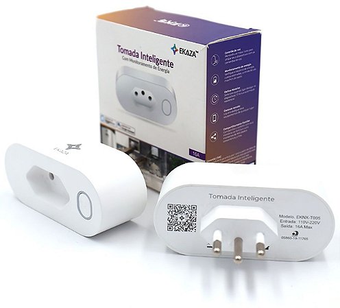 Tomada Inteligente Wifi Smart 16a App Alexa Google Home