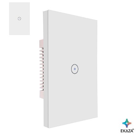 Interruptor Touch 1 Via Inteligente Wifi Google Home E Alexa