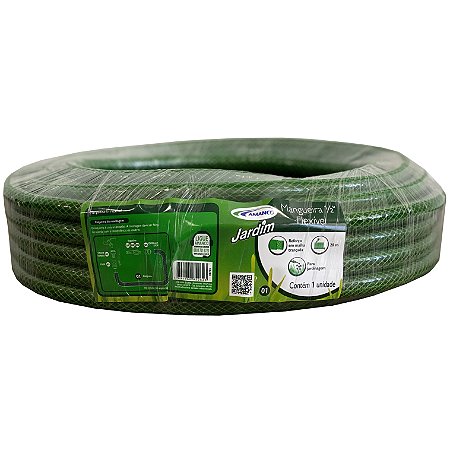 Mangueira Jardim Flexível Reforçada 1/2 Amanco 20 Metros