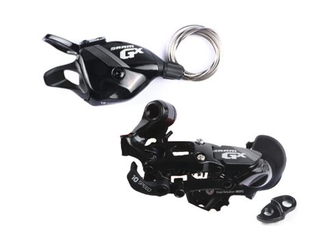 CÂMBIO TRASEIRO + PASSADOR SRAM GX 10V SHORT CAGE DH