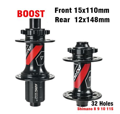 PAR DE CUBOS ARC BOOST 32 FUROS, SISTEMA DE CATRACA RATCHET POINT